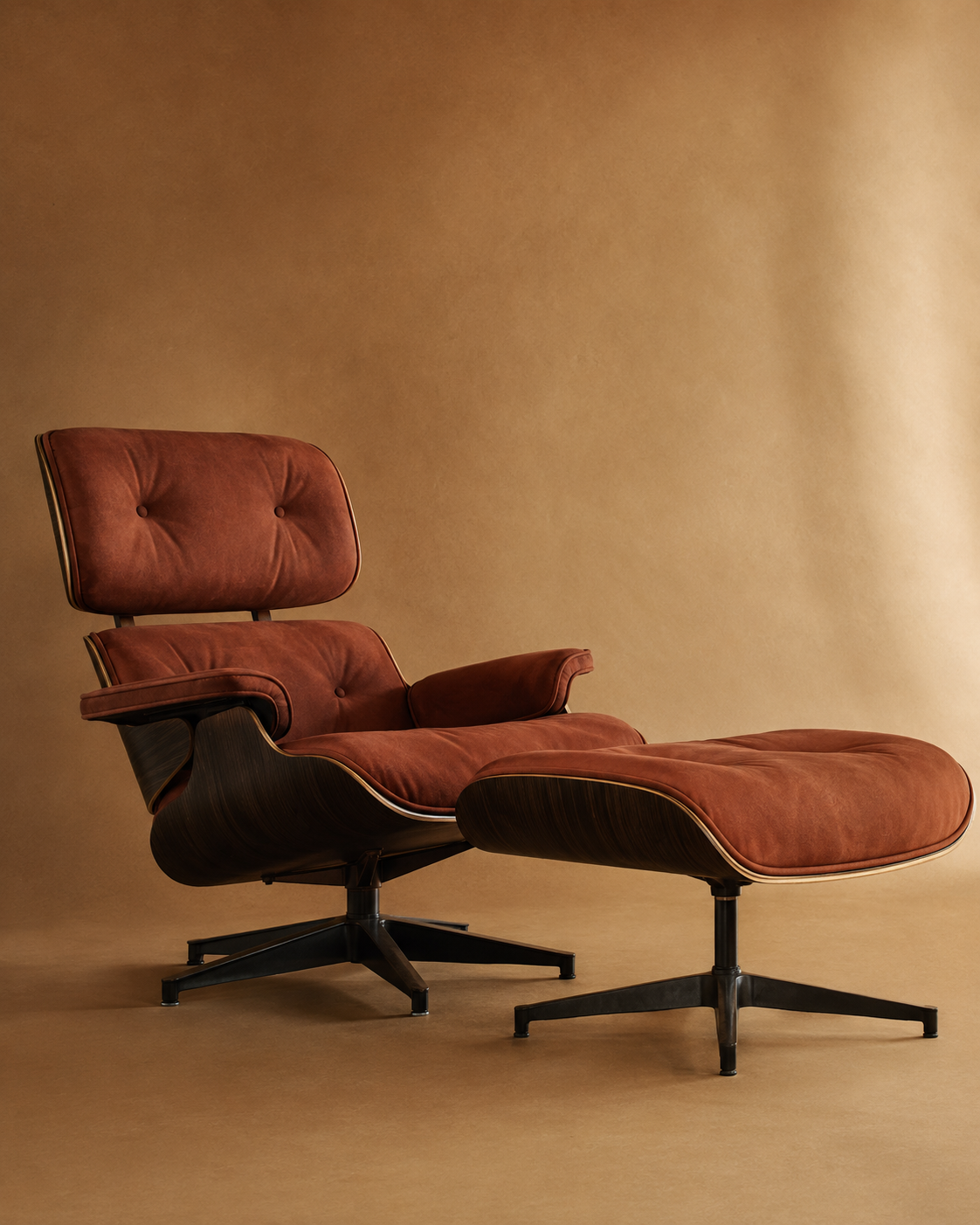 Lounge Nº 01 in classic finish, three-quarter front